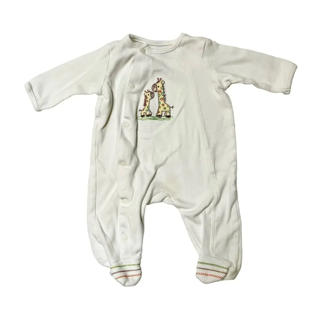 Little Me Giraffe Sleeper PJs Size 3m